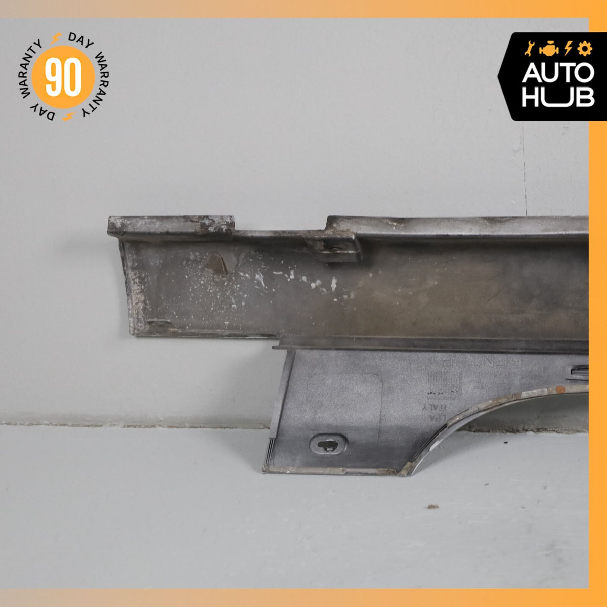 03-10 Bentley Continental GT Coupe Left Driver Side Skirt Rocker Panel OEM 96k - photo 8