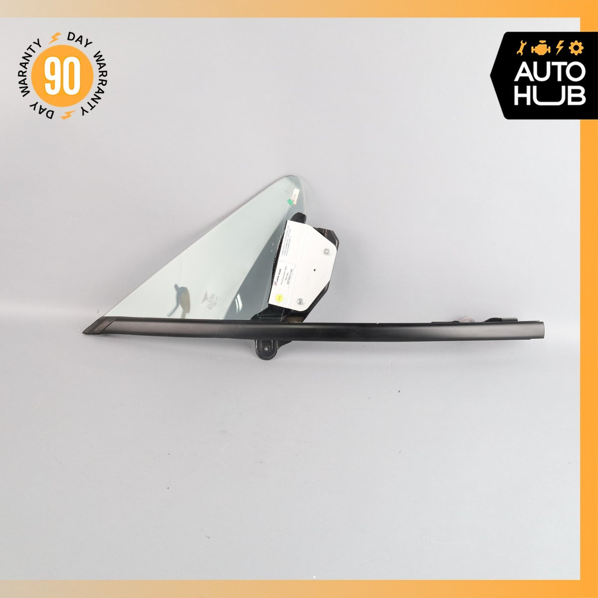 07-18 Bentley Continental GTC Front Right Side Door Vent Window Glass OEM - photo 1