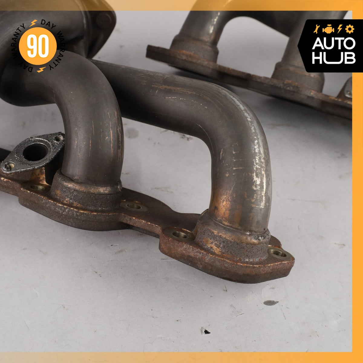 04-19 Maserati Quattroporte M139 Exhaust Manifold Right & Left Side Set OEM 55k - photo 5
