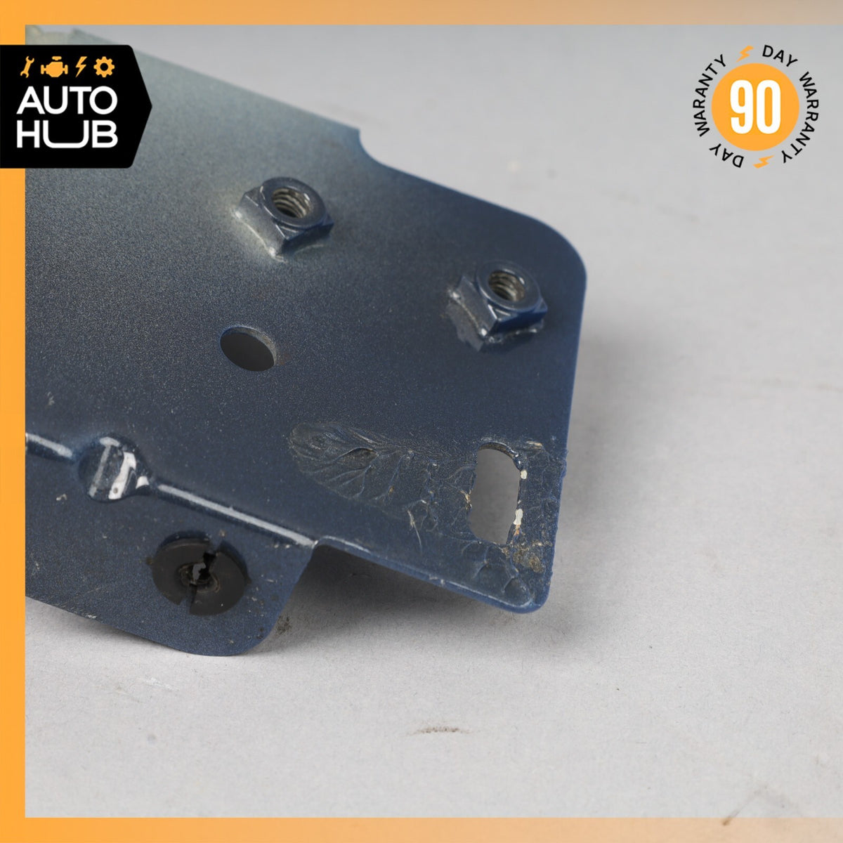 03-06 Bentley Continental GT Front Left & Right Lower Fender Brackets Set OEM - photo 3