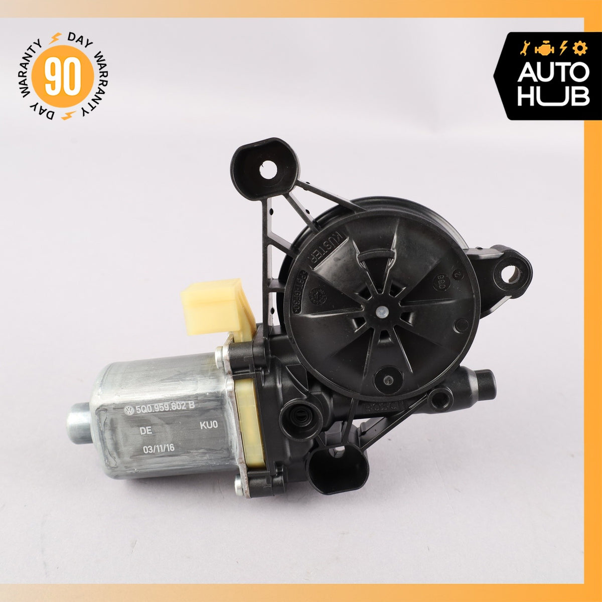 17-20 Audi 8V A3 Front Left Door Window Regulator Motor 5Q0959802B OEM - photo 2