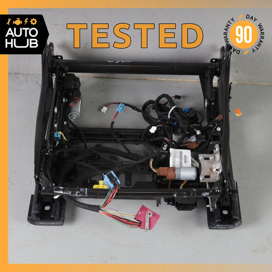 15-23 Mercedes W205 C300 GLC300 Front Left Seat Rail Track Frame w/Motors OEM - photo 1