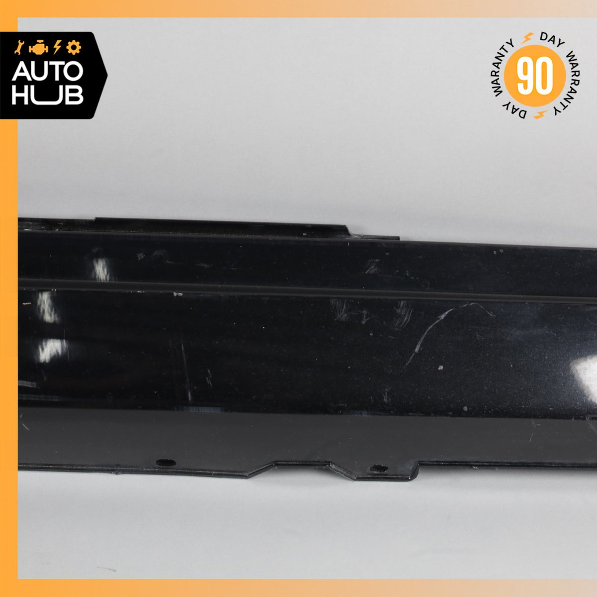 07-15 Jaguar X150 XKR XK Right Side Skirt Rocker Panel Black 6W8310154A OEM - photo 3