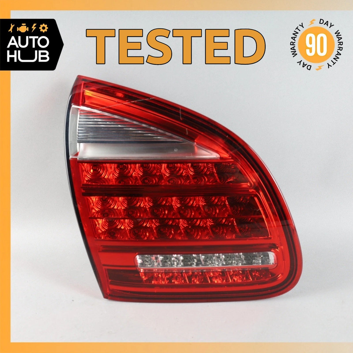 11-14 Porsche Cayenne 958 Hybrid S Left Driver Side Inner Tail Light Lamp OEM - photo 1