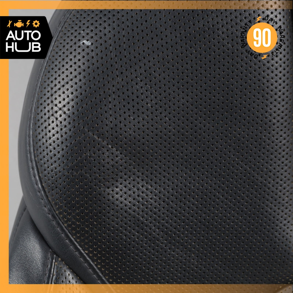 15-18 Porsche Macan 95B Front Left Driver Side Seat Upper Cushion Black OEM 72k - photo 12
