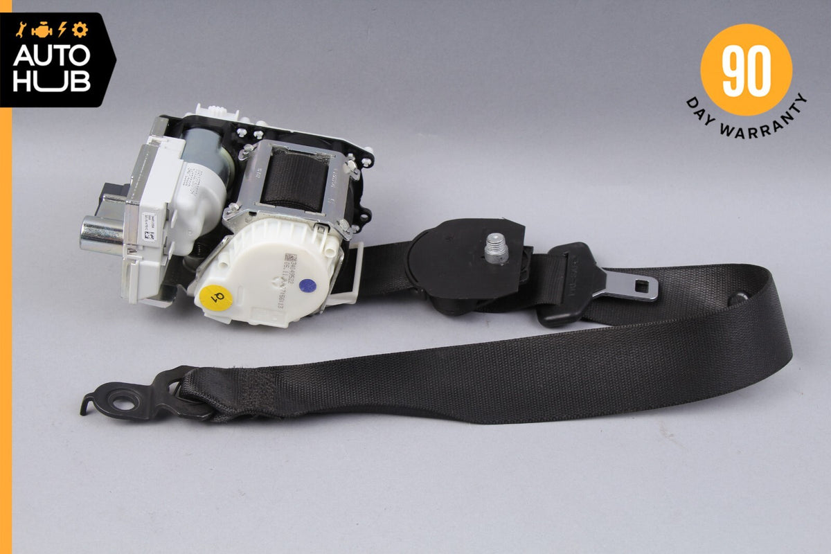 10-13 Mercedes X164 GL450 R350 Front Left Driver Seat Belt Seatbelt Black OEM - photo 1