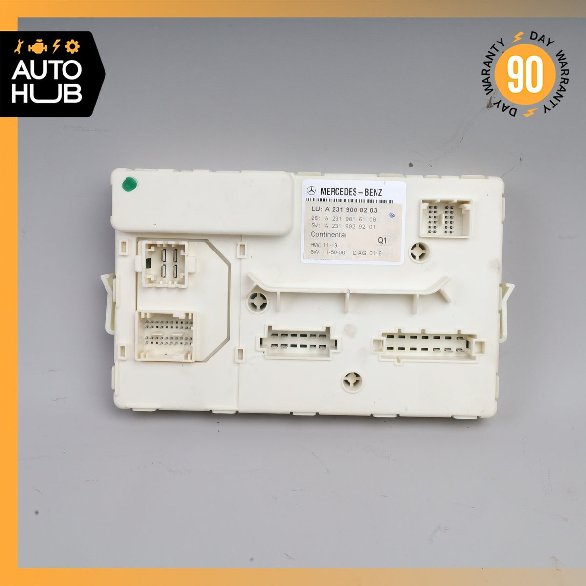 Mercedes R231 SL550 Convertible Roll Bar Control Module 2319000203 OEM - photo 3