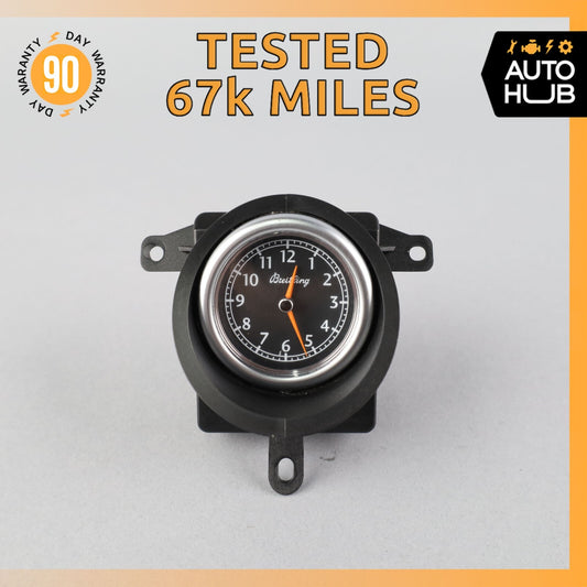 03-13 Bentley Continental Flying Spur GT Center Dashboard Analog Clock OEM 67k - photo 1
