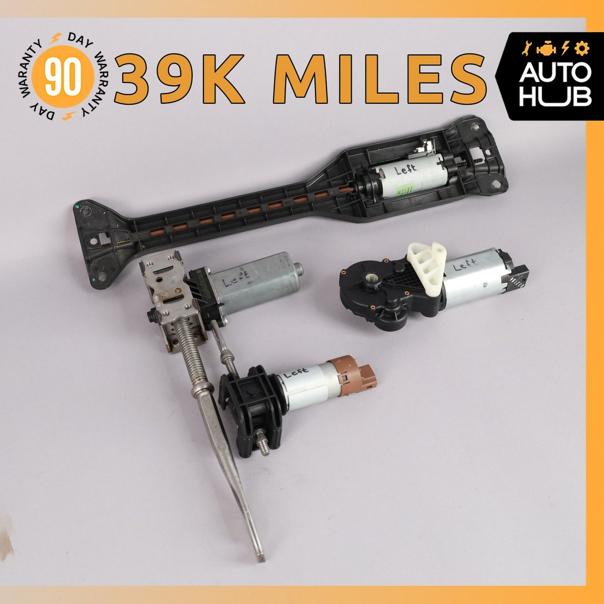 Jaguar X152 F-Type Left Driver Seat Adjustment Motor Set OEM - photo 1
