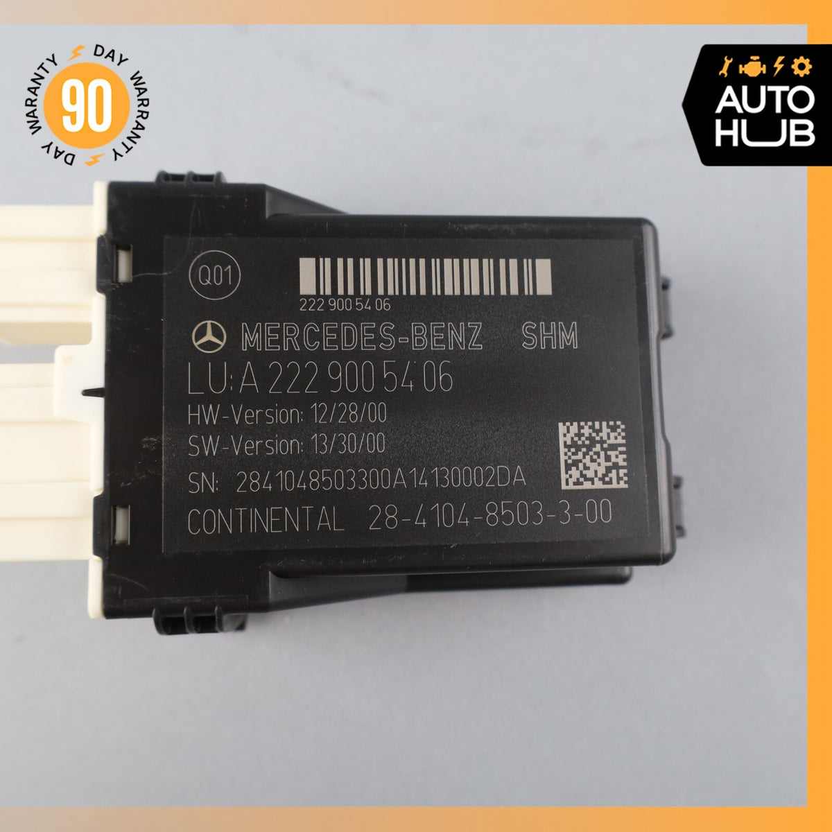 14-17 Mercedes W222 S550 S600 S63 AMG Front or Rear Seat Control Module OEM - photo 7