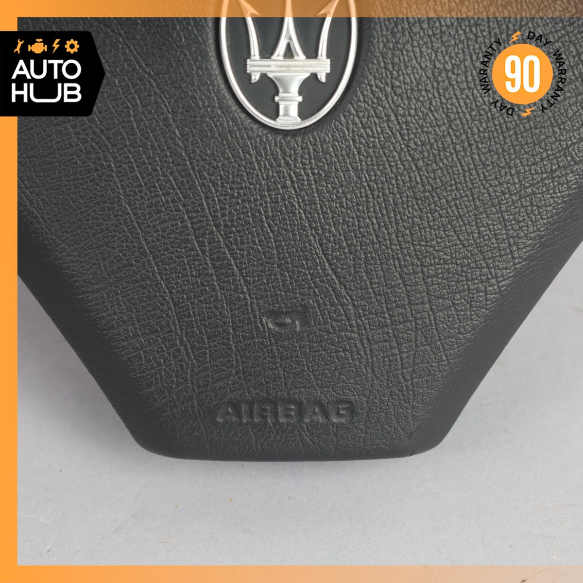 08-19 Maserati GranTurismo M145 Steering Wheel Air Bag Airbag Black 23811300 OEM - photo 4