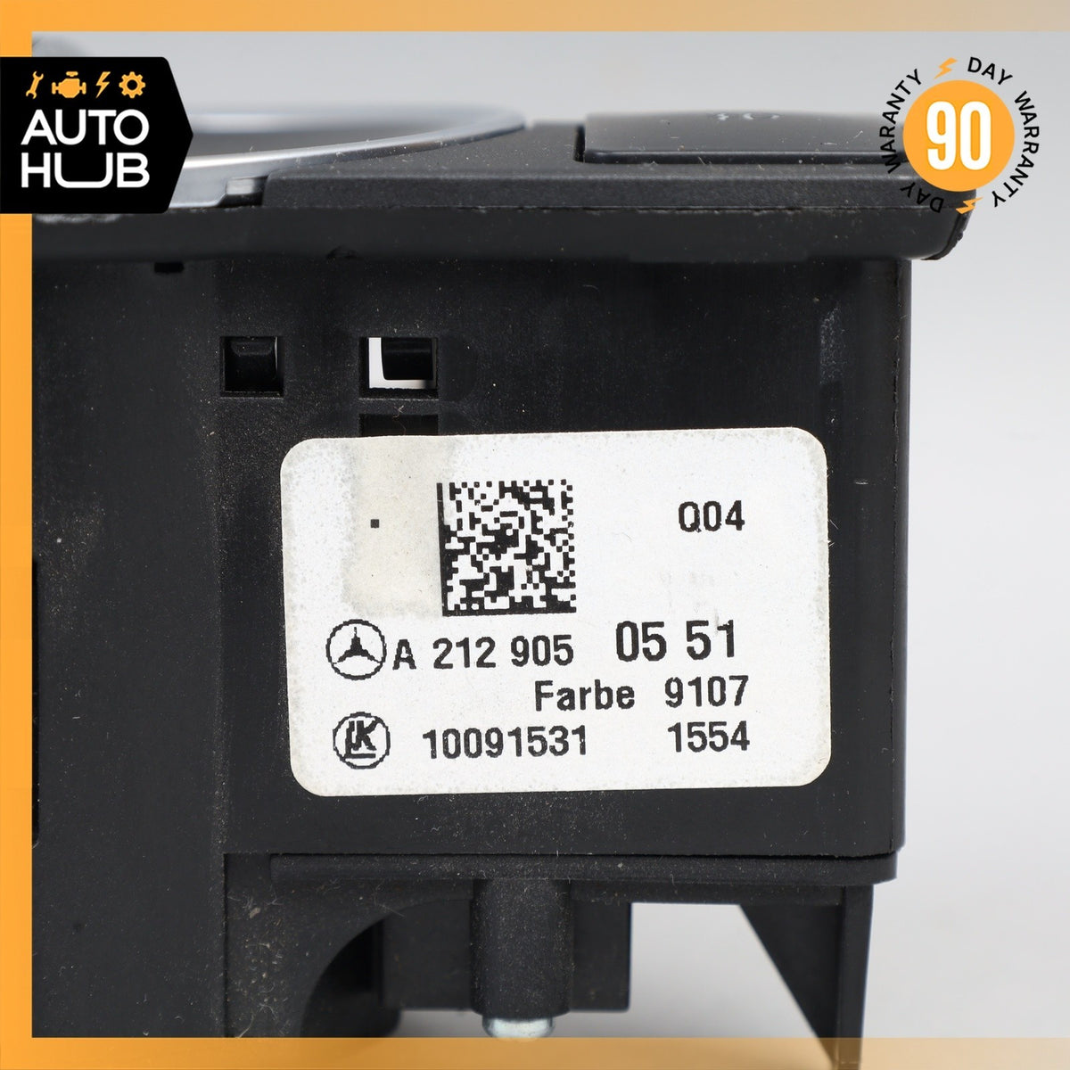 08-20 Mercedes W242 B250e SLK350 Headlight Fog Light Switch Control Module OEM - photo 8