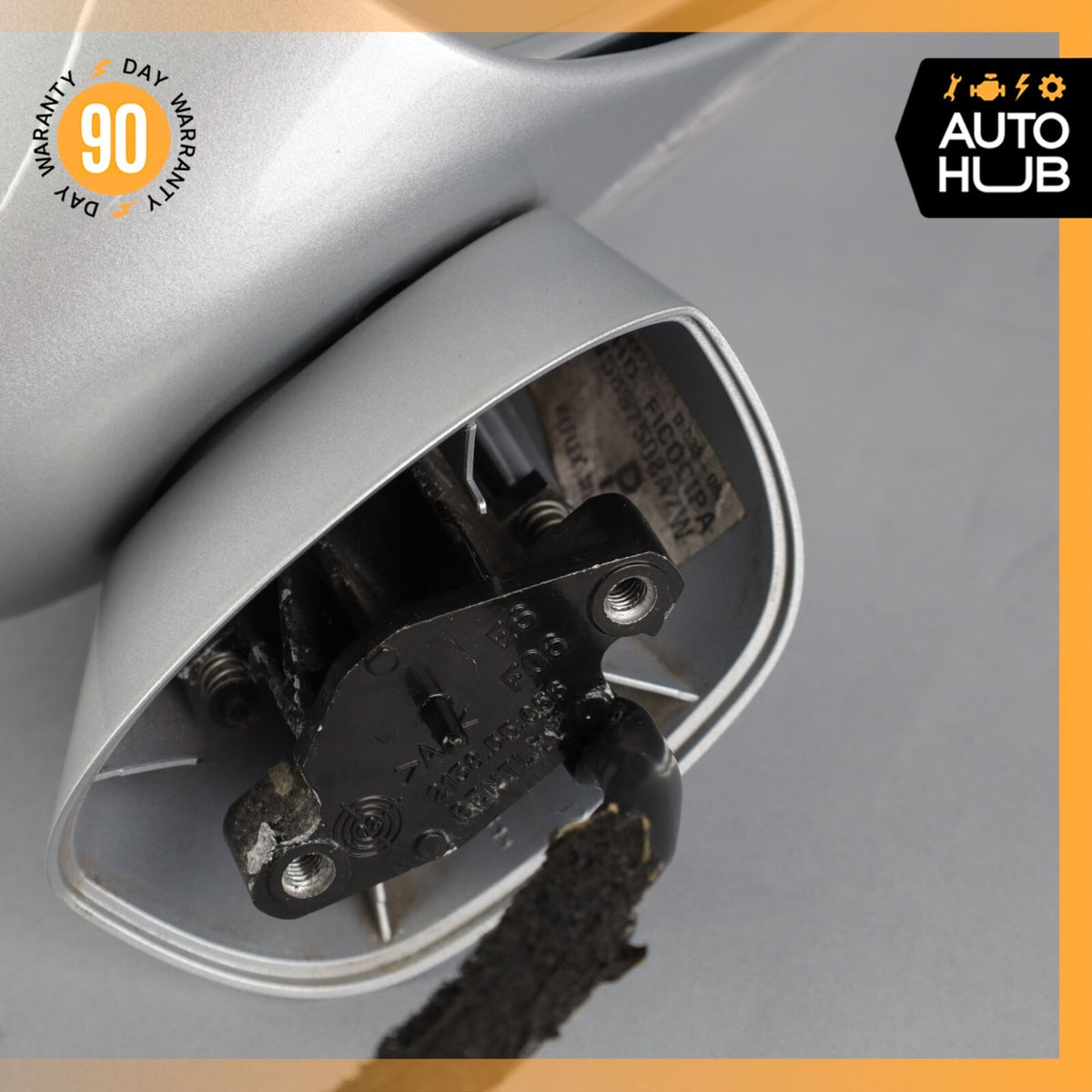06-09 Bentley Continental Flying Spur Right Side Rear View Door Mirror OEM 53k - photo 6