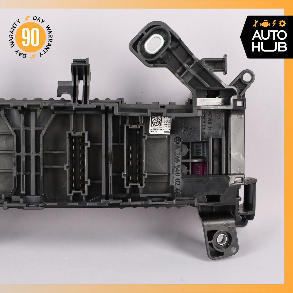 Mercedes W117 CLA45 AMG Right Dashboard Relay Terminal Fusebox Fuse Box OEM - photo 11