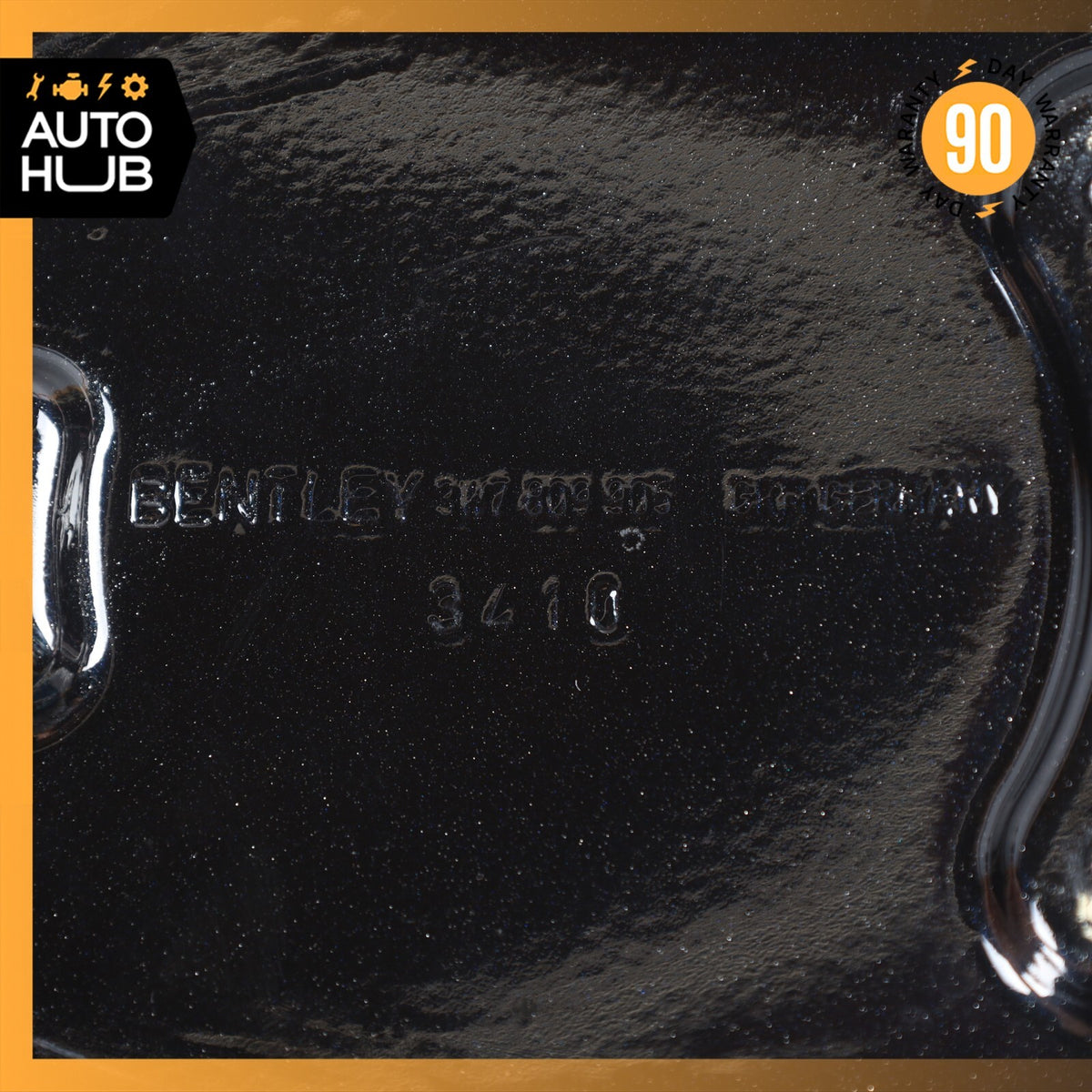 07-11 Bentley Continental GTC Fuel Filler Gas Tank Door Flap Lid Black OEM 59k - photo 11
