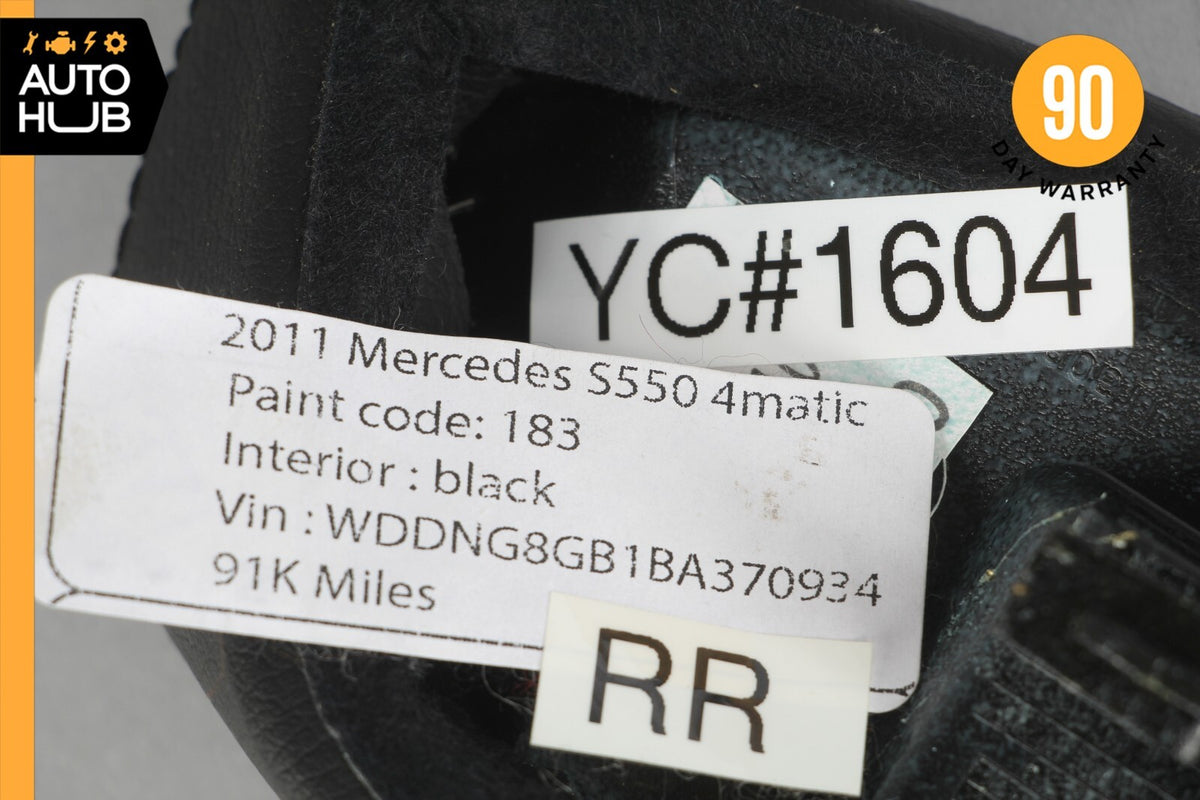 Mercedes W221 S550 S400 Rear Right Interior Door Panel Storage Compartment OEM - photo 12