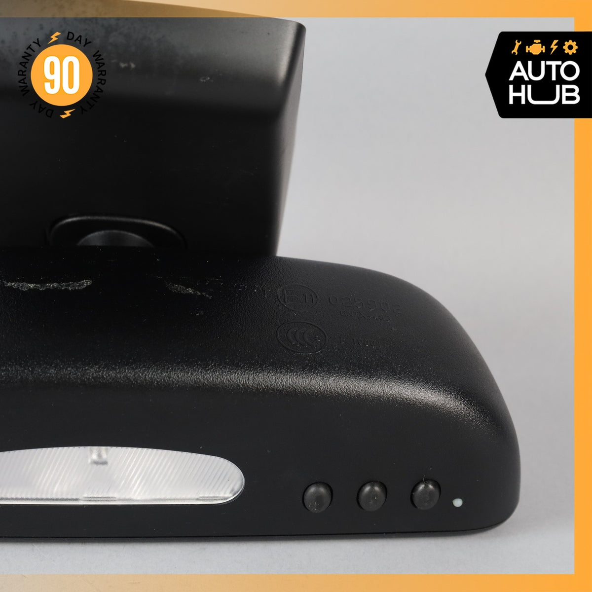 07-09 Mercedes W221 S63 S65 AMG S600 Interior Rear View Mirror Black OEM - photo 12
