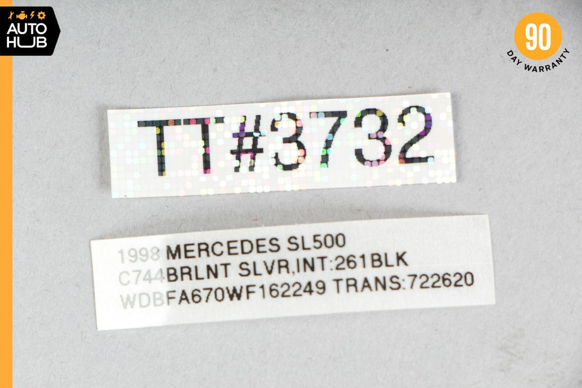 96-02 Mercedes R129 SL500 SL320 CL500 Hazard Warning Light Switch Button OEM - photo 10