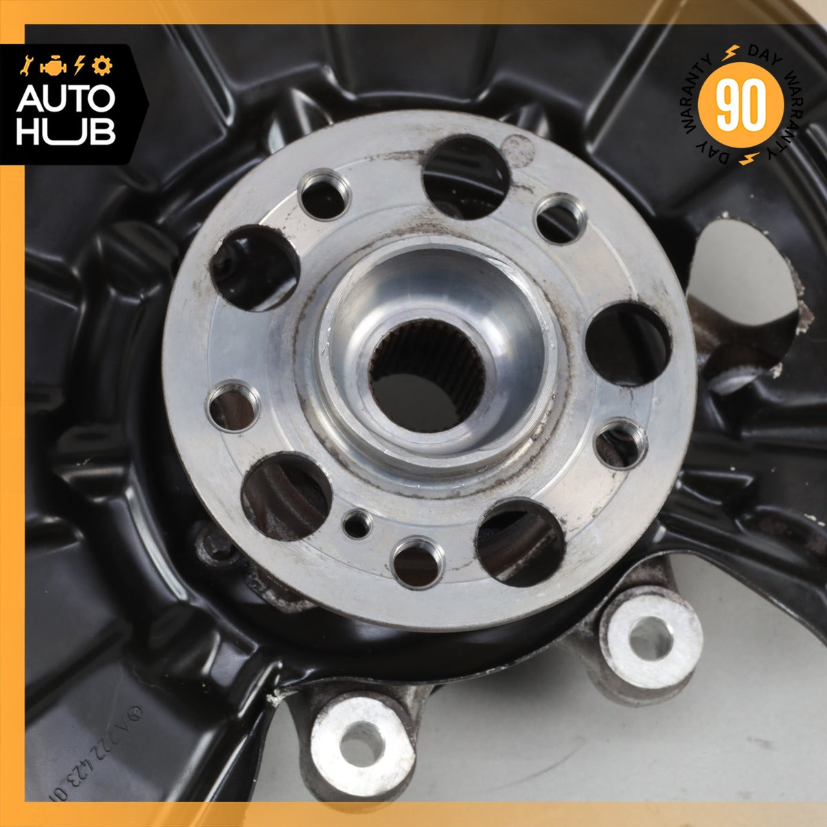 14-20 Mercedes W222 S65 S600 Rear Left Driver Spindle Knuckle Hub OEM - photo 5