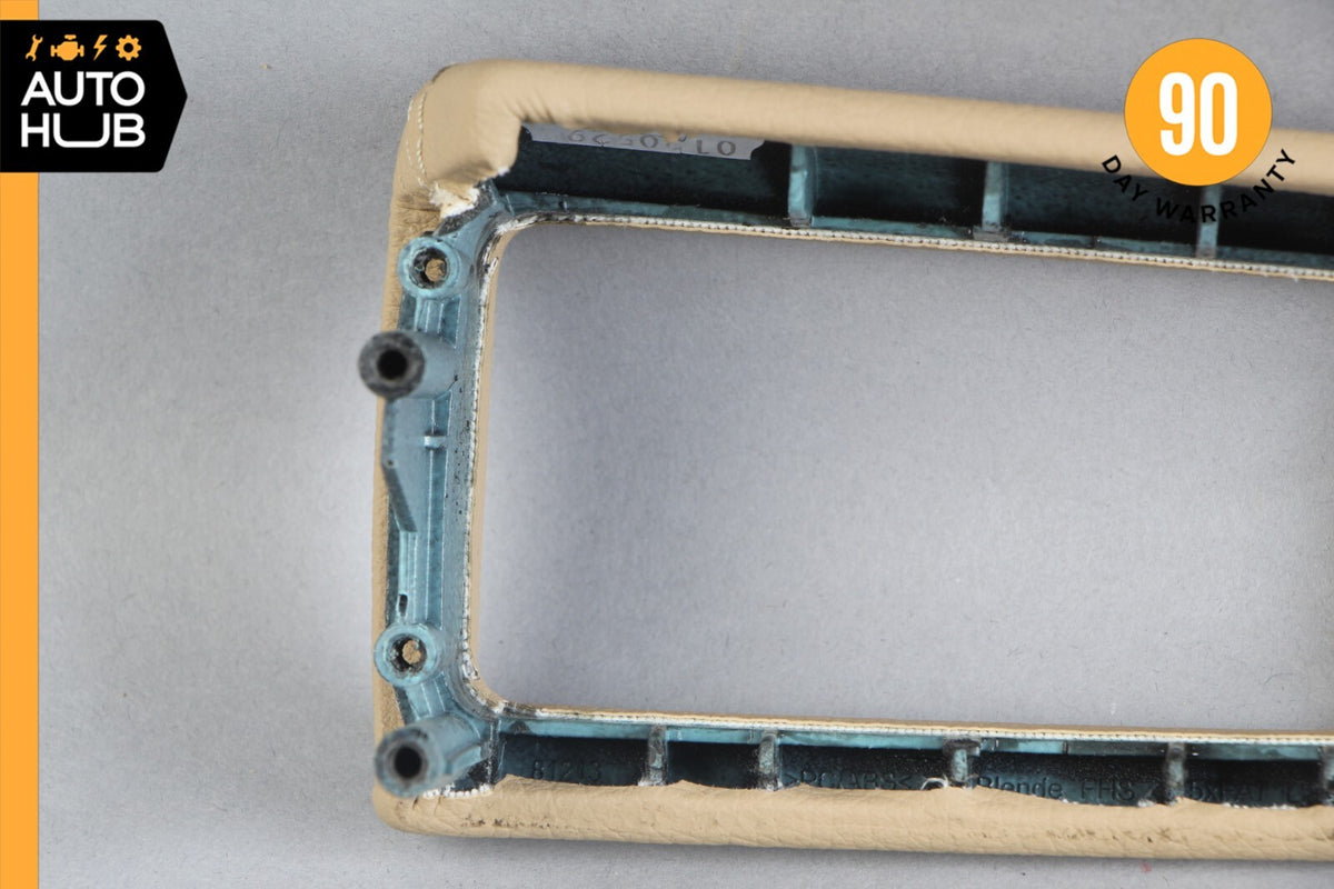 07-13 Mercedes W221 S550 S600 Master Window Control Switch Bezel Trim Beige OEM - photo 9