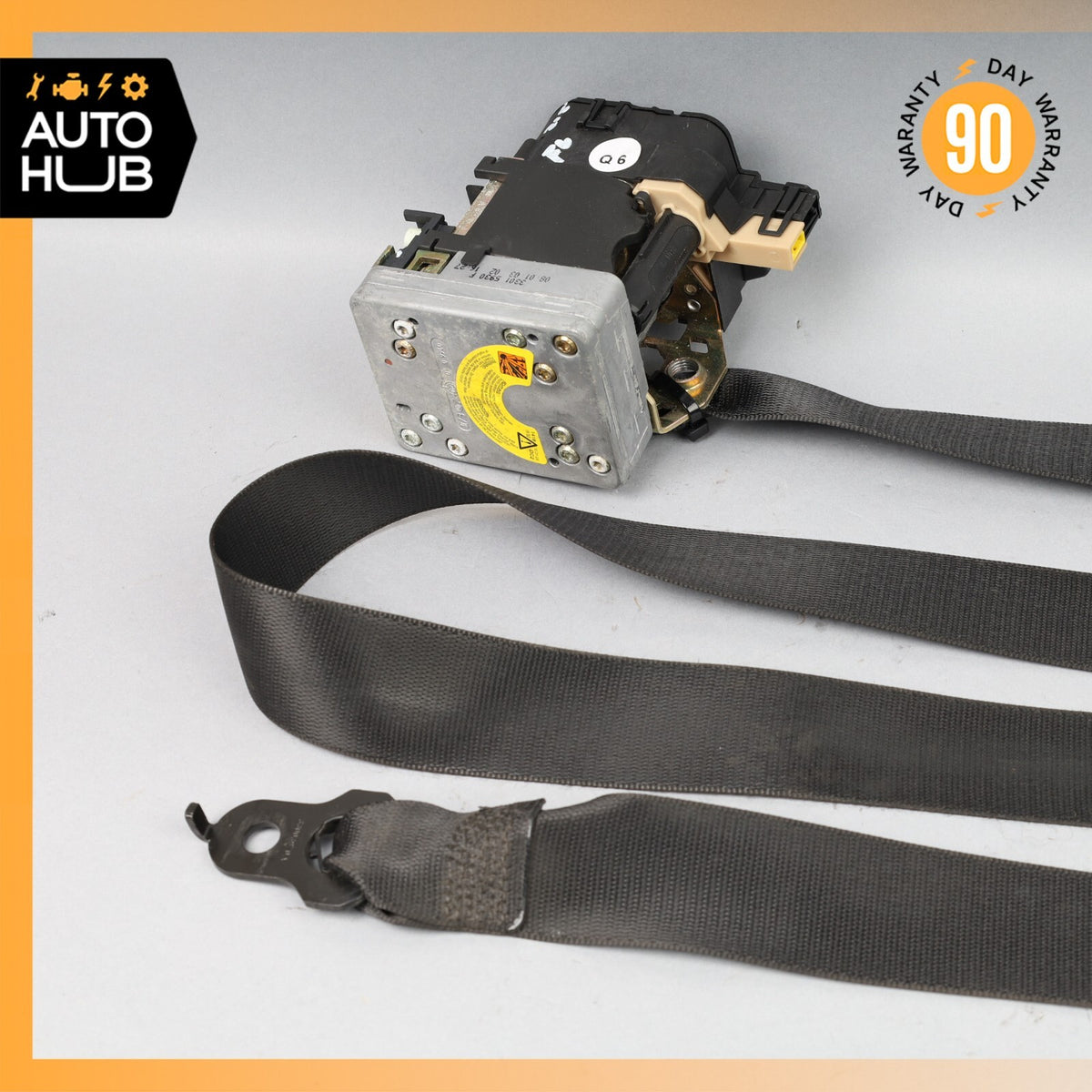 00-06 Mercedes W215 CL500 CL600 CL55 Front Left Seat Belt Retractor Black OEM - photo 4