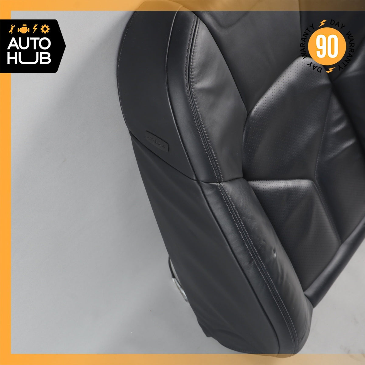 11-18 Porsche Cayenne 958 Front Right Seat Upper Cushion Leather OEM - photo 9