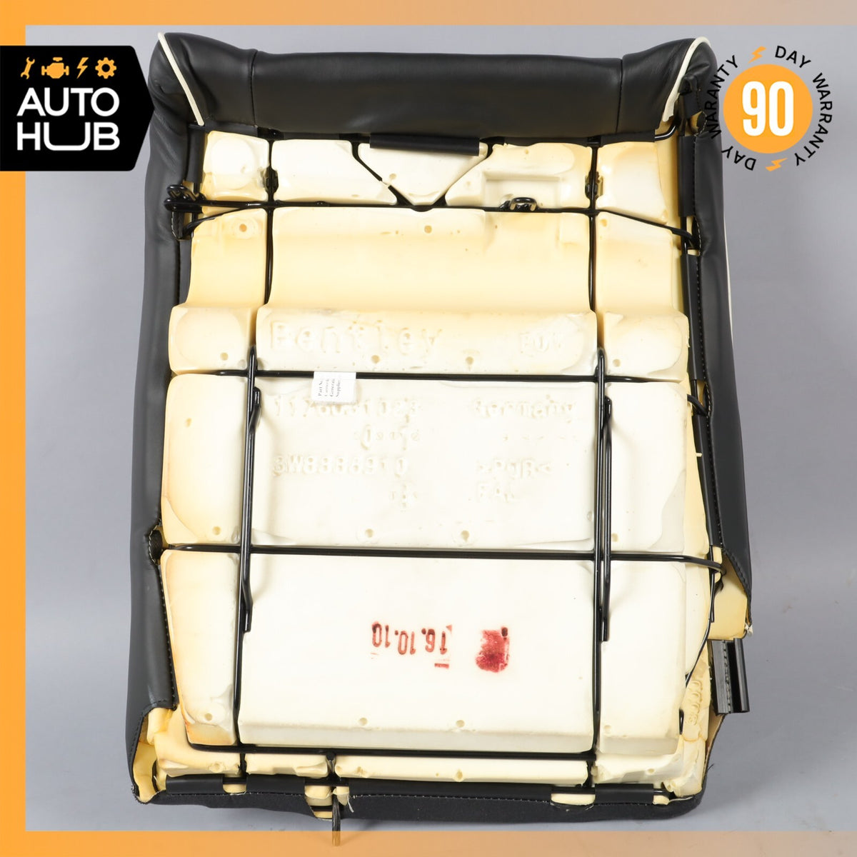 07-11 Bentley Continental GTC Rear Right Side Bottom Lower Seat Cushion OEM 59k - photo 14