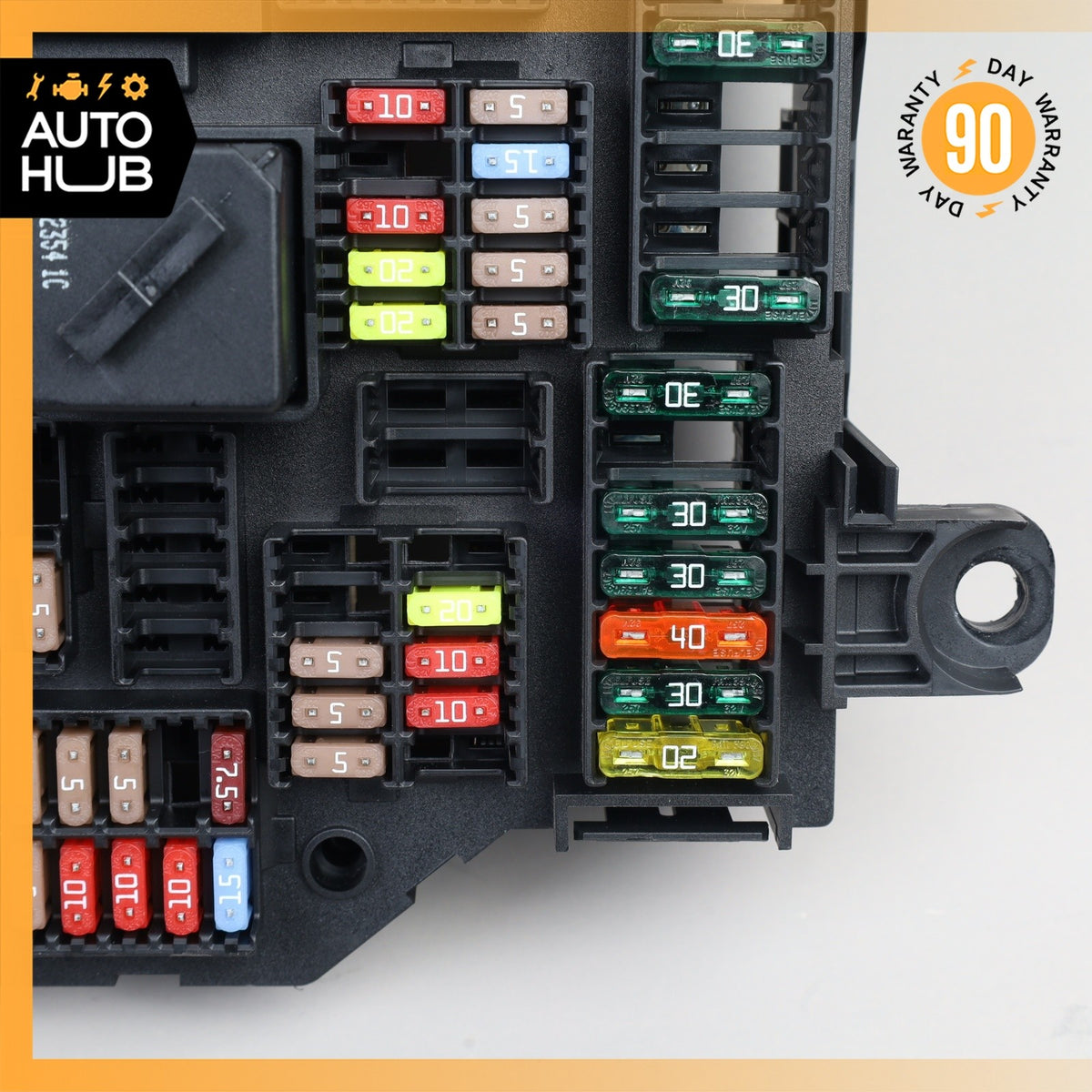 09-15 BMW F01 740i 750i Rear Fuse Box Power Distribution OEM - photo 4