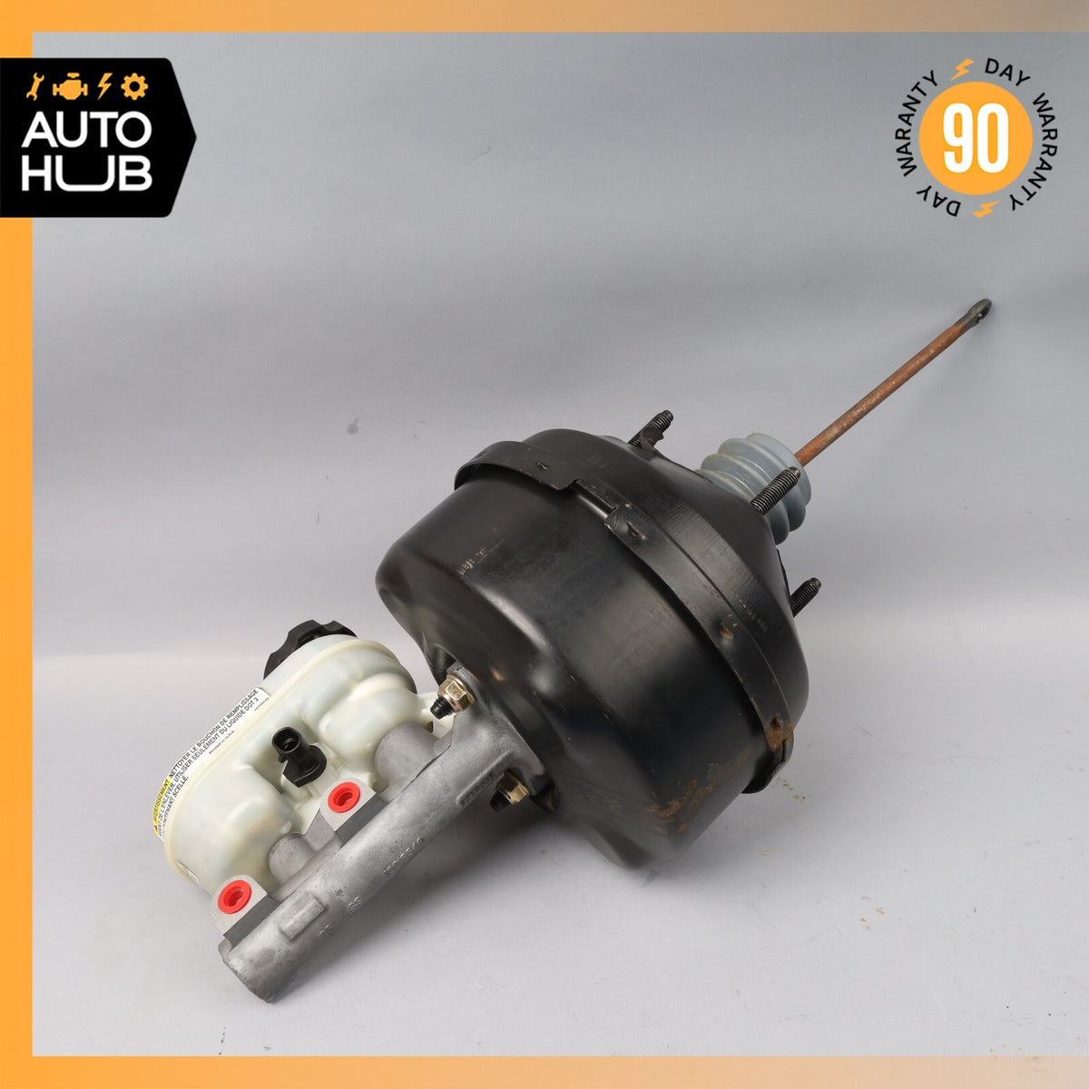 04-08 Cadillac XLR Master Cylinder Power Brake Booster 18016548 OEM - photo 3