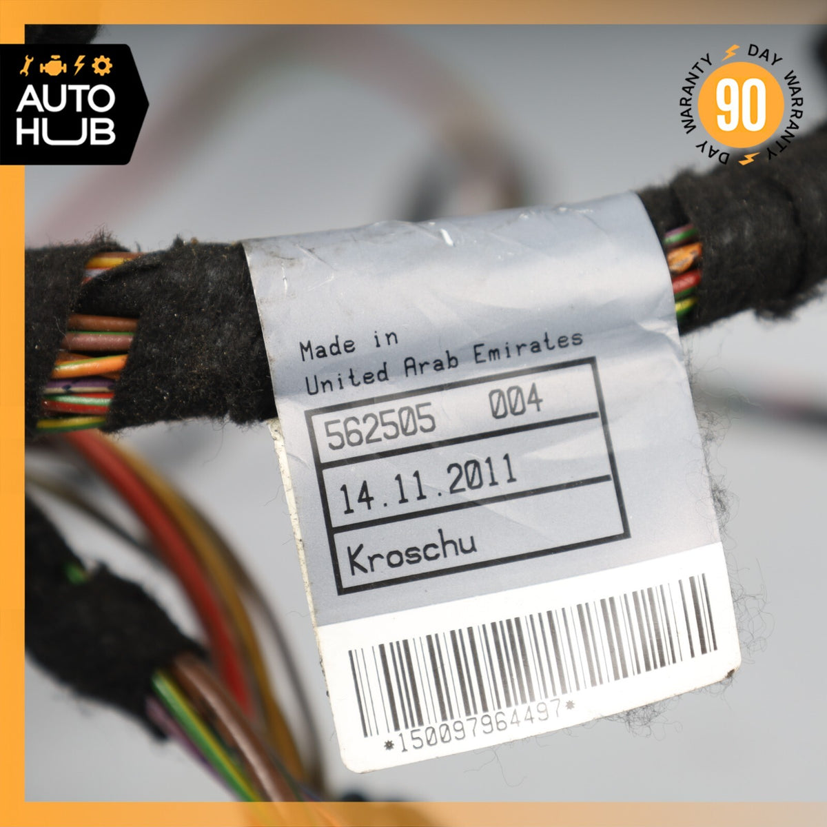 Porsche Panamera 4S 971 Front Right Passenger Door Wire Wiring Harness OEM 6k - photo 13