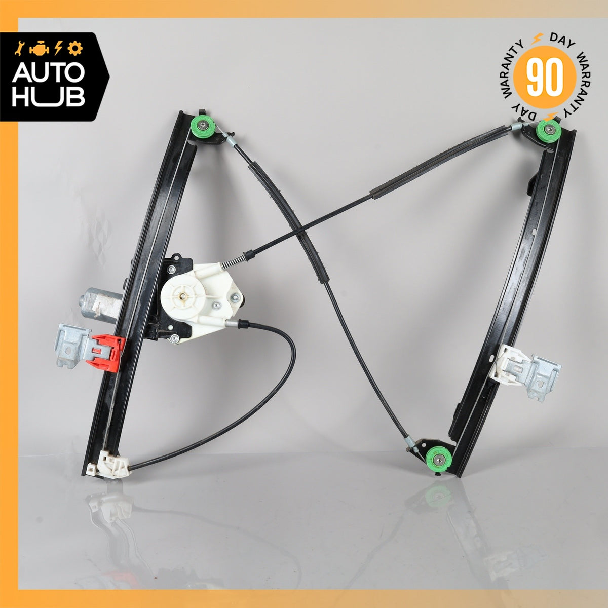 03-13 Maserati Quattroporte M139 Rear Left Side Window Regulator Motor OEM 84k - photo 10