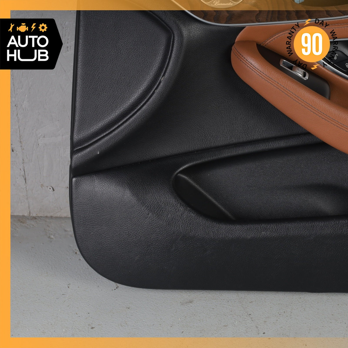17-23 Mercedes W205 C300 C63 AMG Coupe Front Right Side Interior Door Panel OEM - photo 5