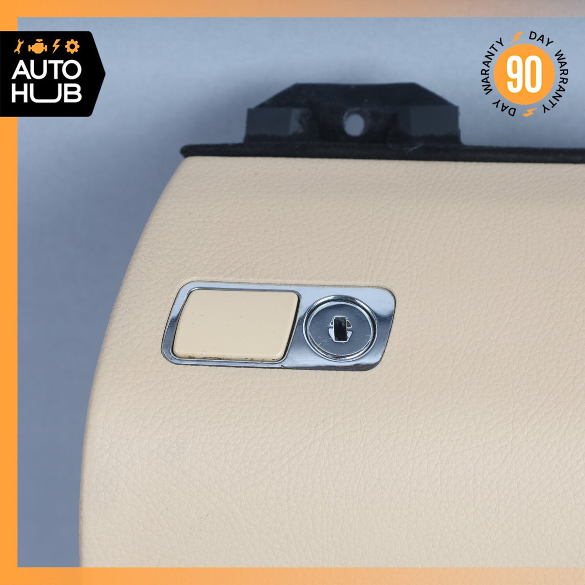 10-13 Mercedes W221 S550 S400 Dash Board Glove Box Compartment Beige OEM - photo 2
