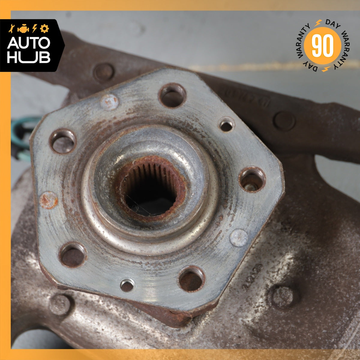 11-19 Maserati GranTurismo M145 Front Left Side Spindle Knuckle Hub OEM - photo 5