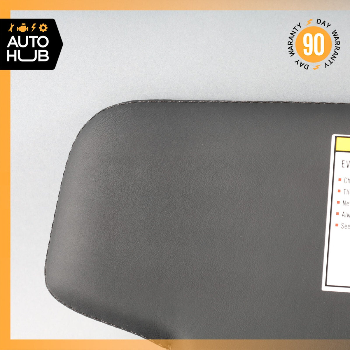 11-16 Ferrari FF F151 Left Driver Side Sun Visor Sunvisor Black OEM 40k - photo 4