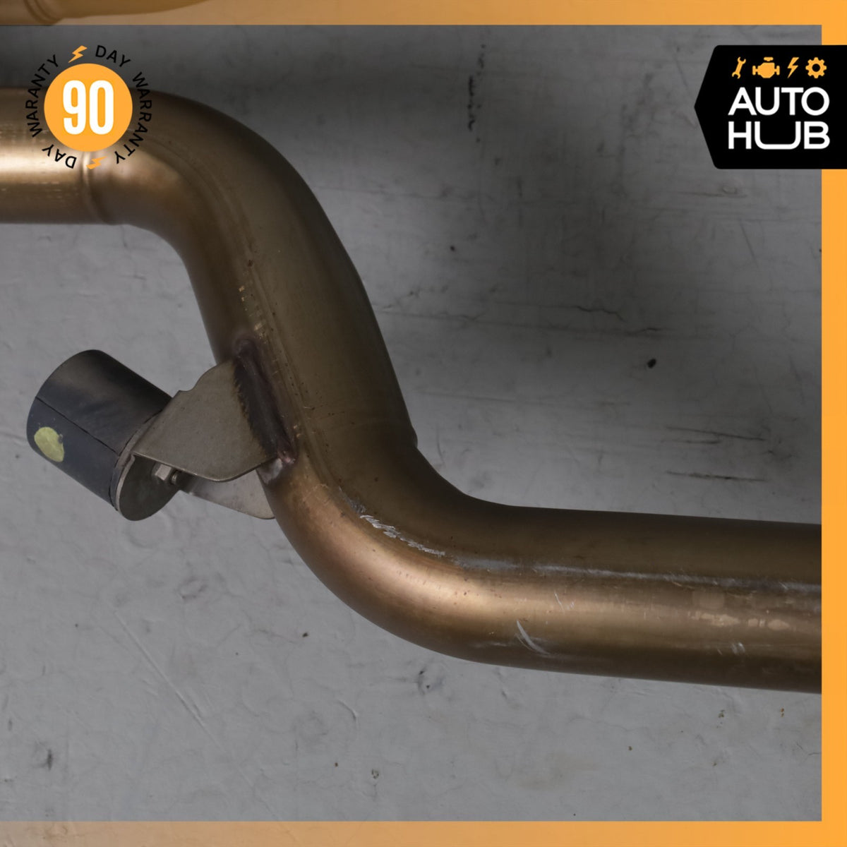 11-14 Mercedes W221 S550 Engine Exhaust Downpipe Resonator Set 2214907336 OEM - photo 18