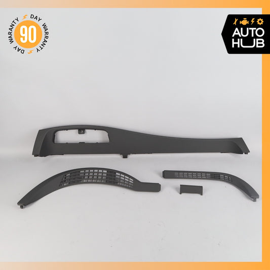 07-13 Mercedes W221 S63 S400 S550 Dashboard Air Vent Trim Panel Cover Set OEM - photo 1