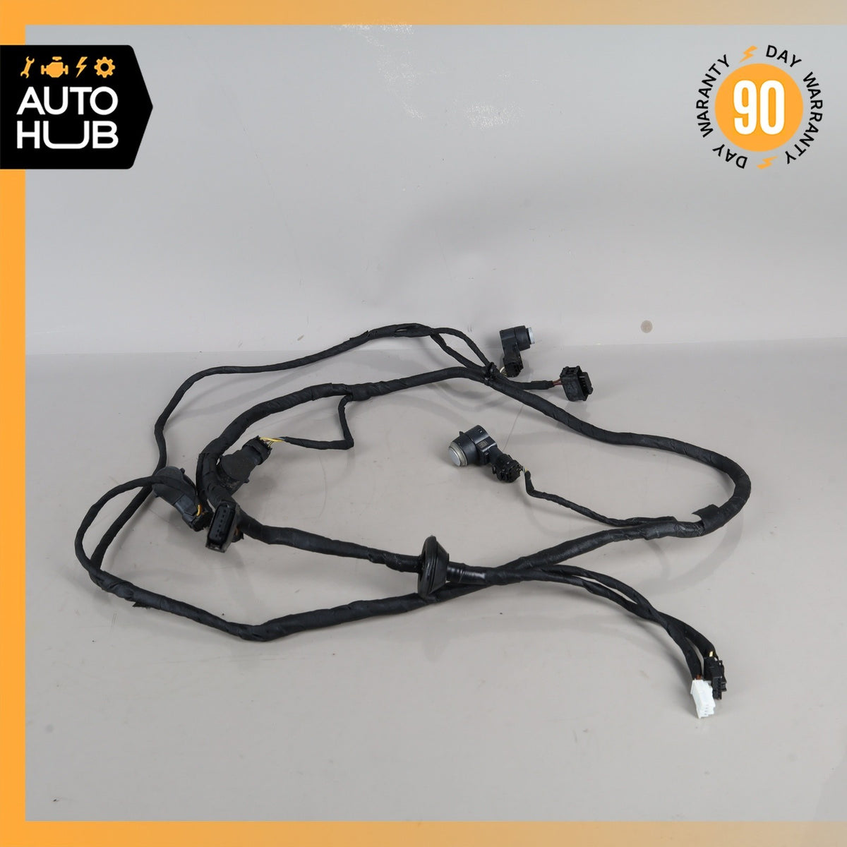 10-13 Mercedes W212 E350 E550 Rear Bumper Parking Sensor Wire Harness PDC OEM - photo 2