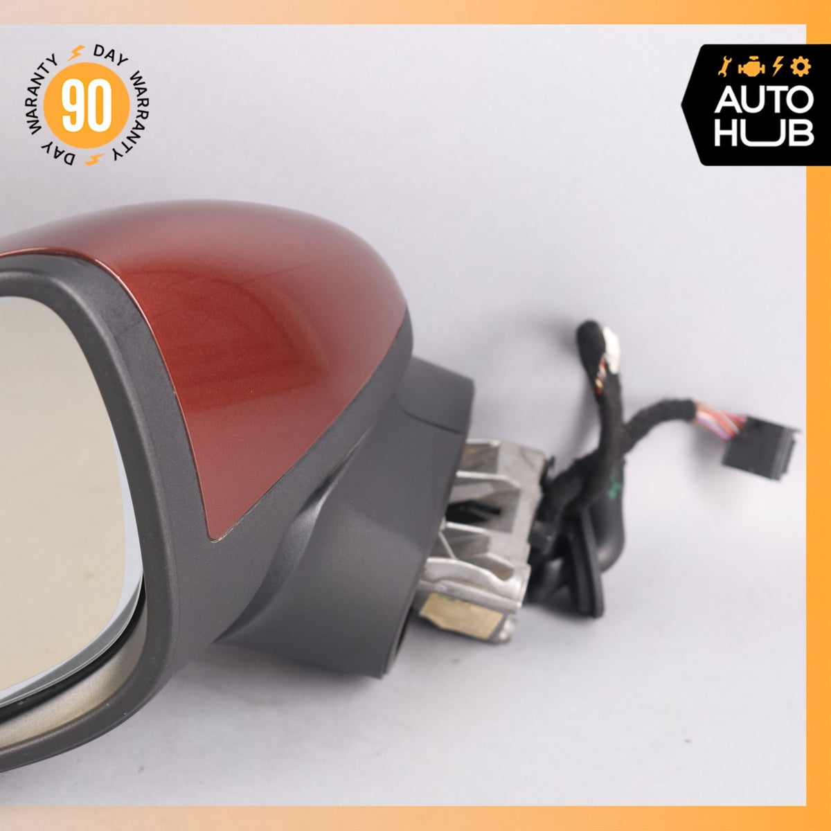 11-14 Porsche Cayenne 958 Left Driver Side Rear View Door Mirror Brown OEM - photo 5