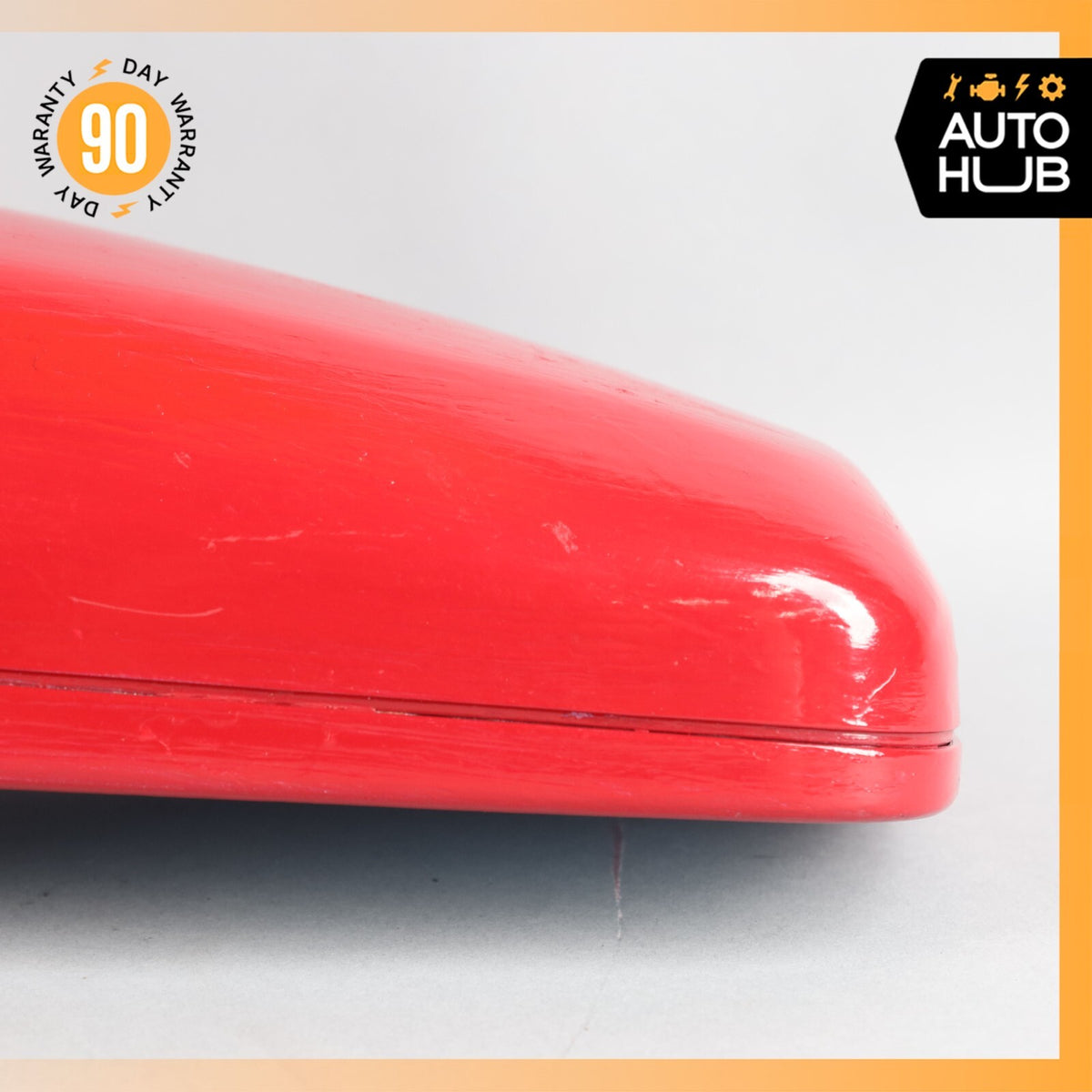 90-96 Mercedes R129 SL500 SL320 300SL Side View Door Mirror Right Side Red OEM - photo 21