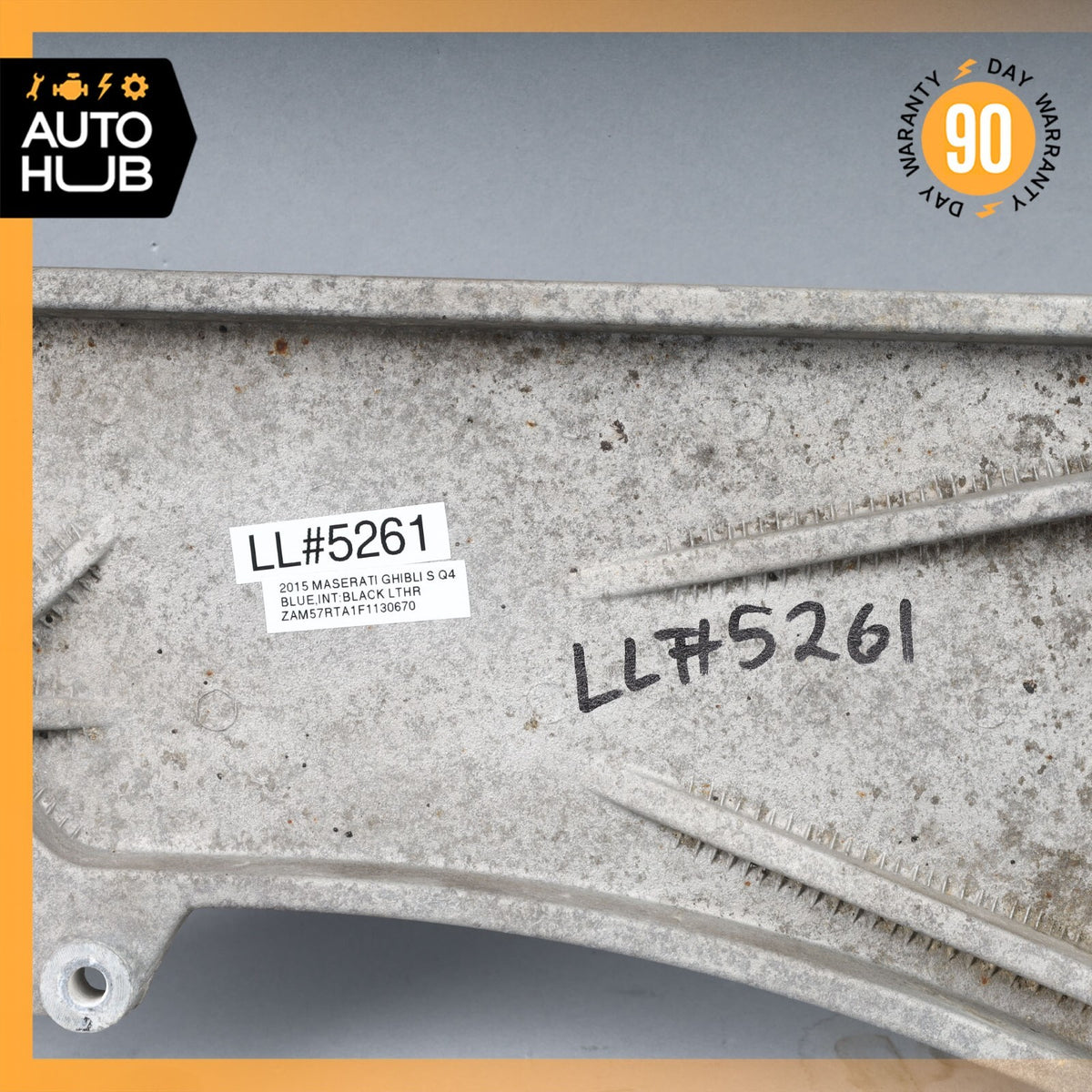 14-20 Maserati Ghibli Quattroporte SQ4 AWD Gearbox Transmission Mount Bracket - photo 9