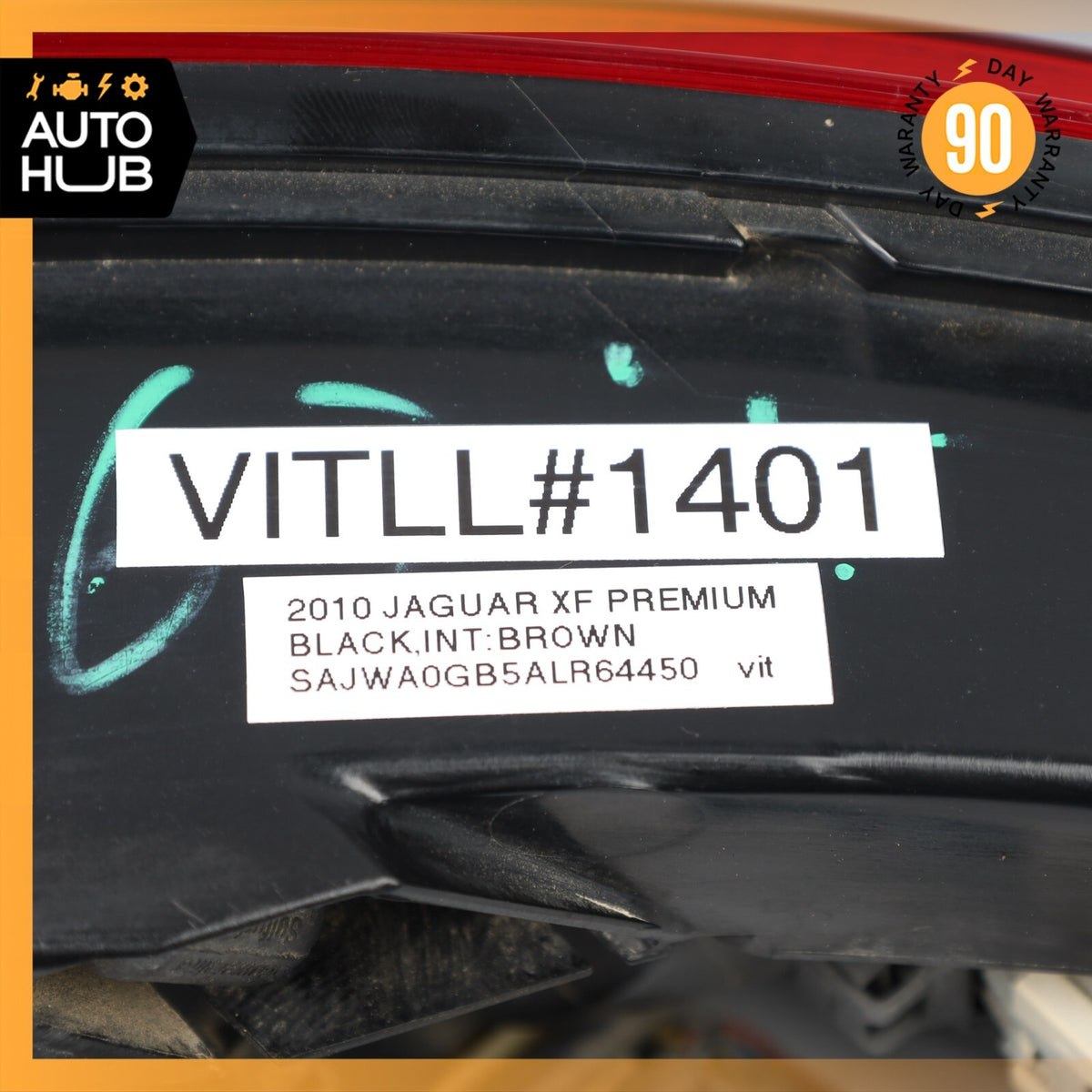 2010 Jaguar X250 XF Rear Left Side Outer Taillight Tail Light Lamp OEM - photo 17