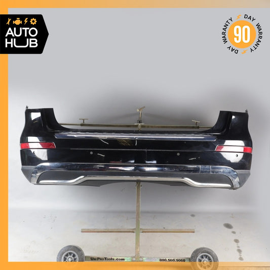 13-16 Mercedes X166 GL350 GL450 Rear Bumper Cover Assembly Black OEM - photo 1