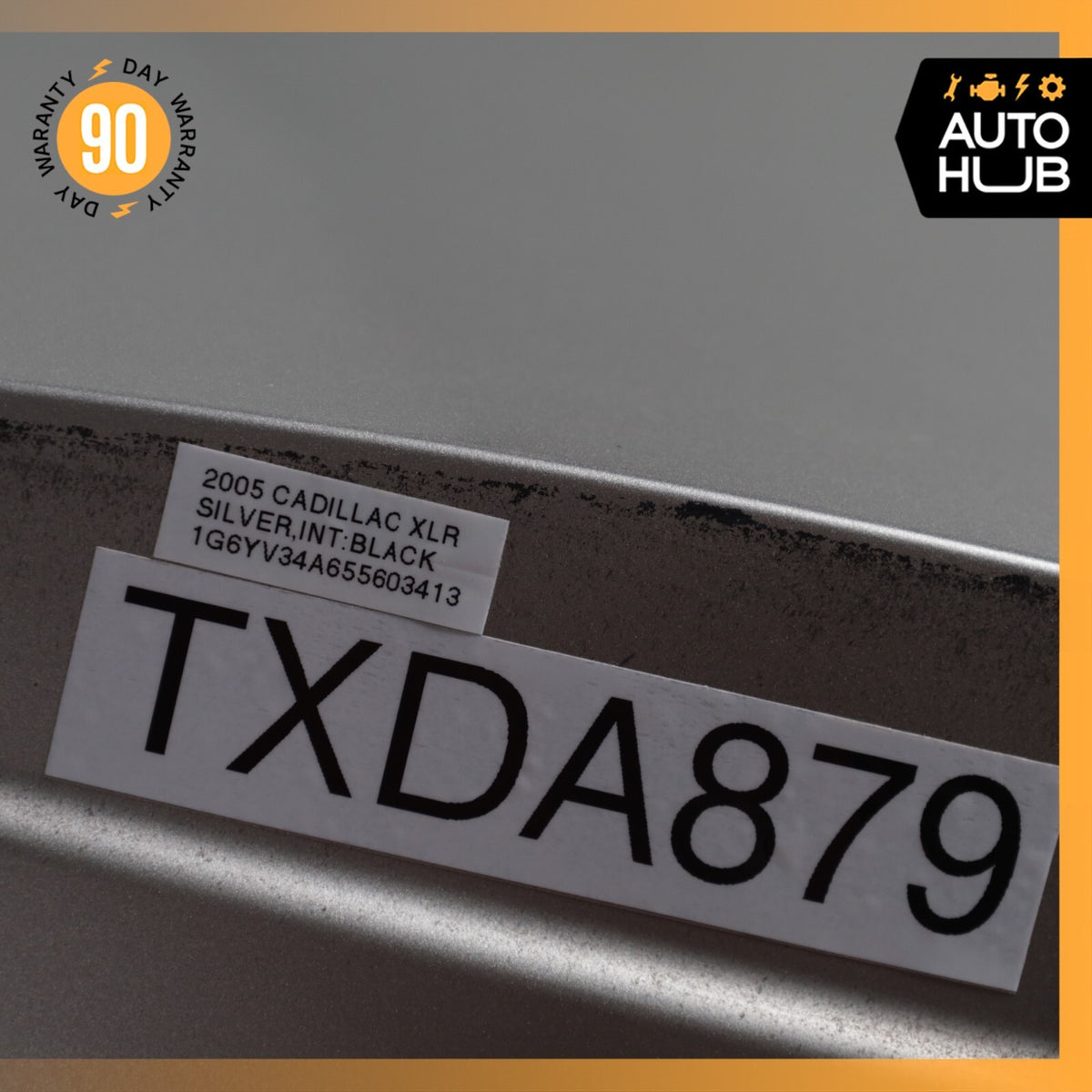 04-09 Cadillac XLR Quarter Panel Rear Left Driver Side Silver 10355380 OEM - photo 12