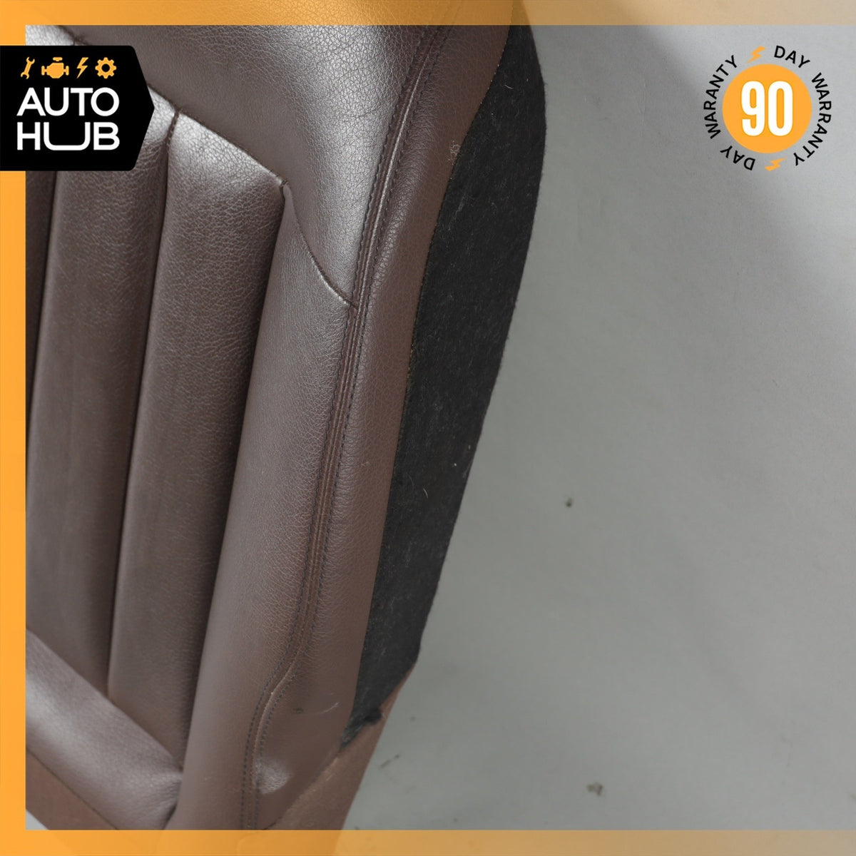 14-16 Mercedes W212 E250 E400 Front Left Side Lower Seat Cushion Brown OEM - photo 8
