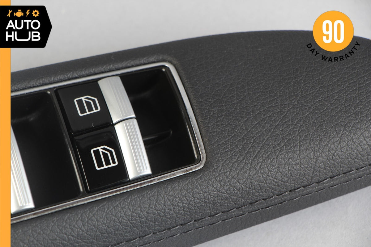 10-13 Mercedes W221 S400 S550 Rear Left Driver Window Control Switch Black OEM - photo 3