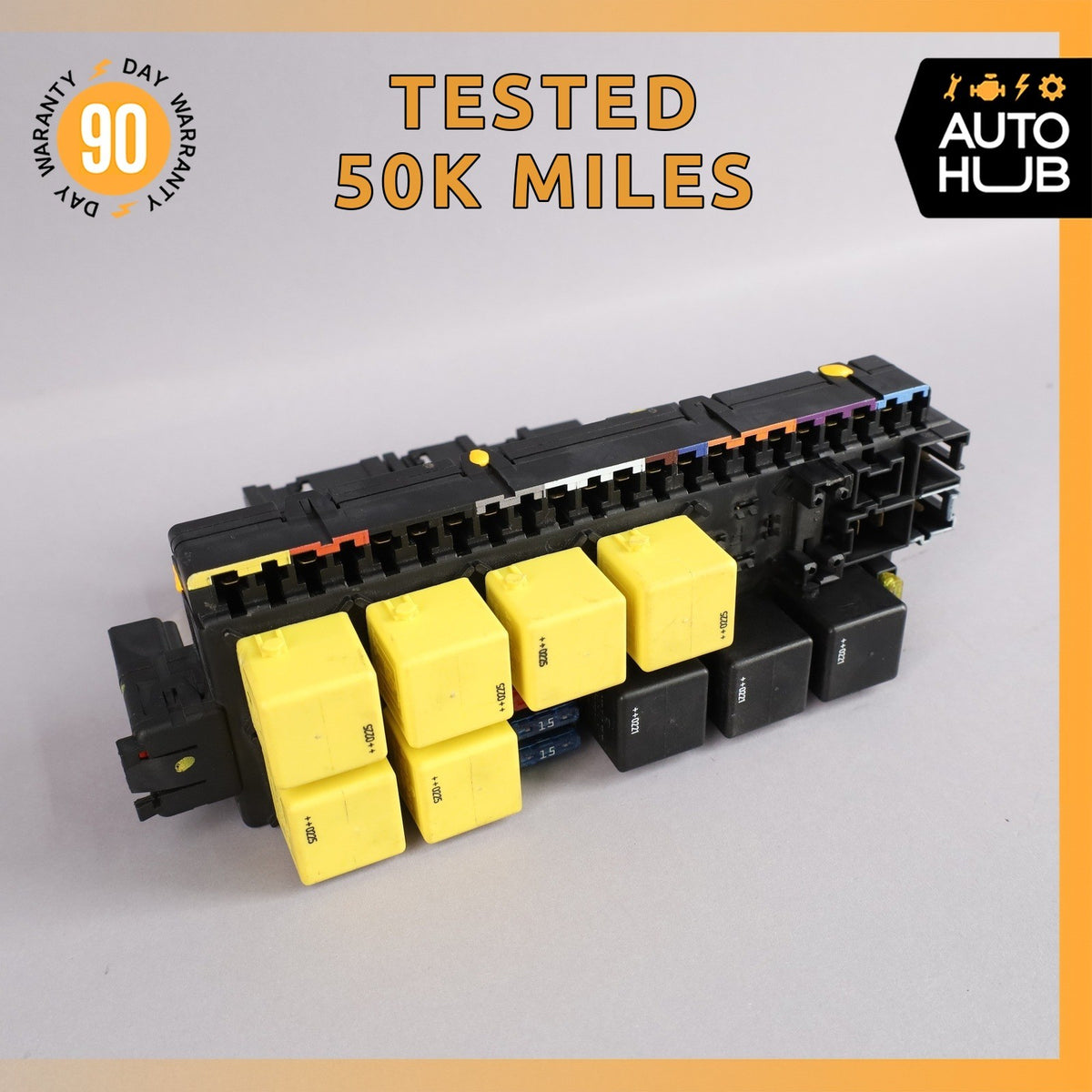 03-12 Mercedes R230 SL500 SL55 AMG Front Left SAM Fuse Box Control Module OEM - photo 1