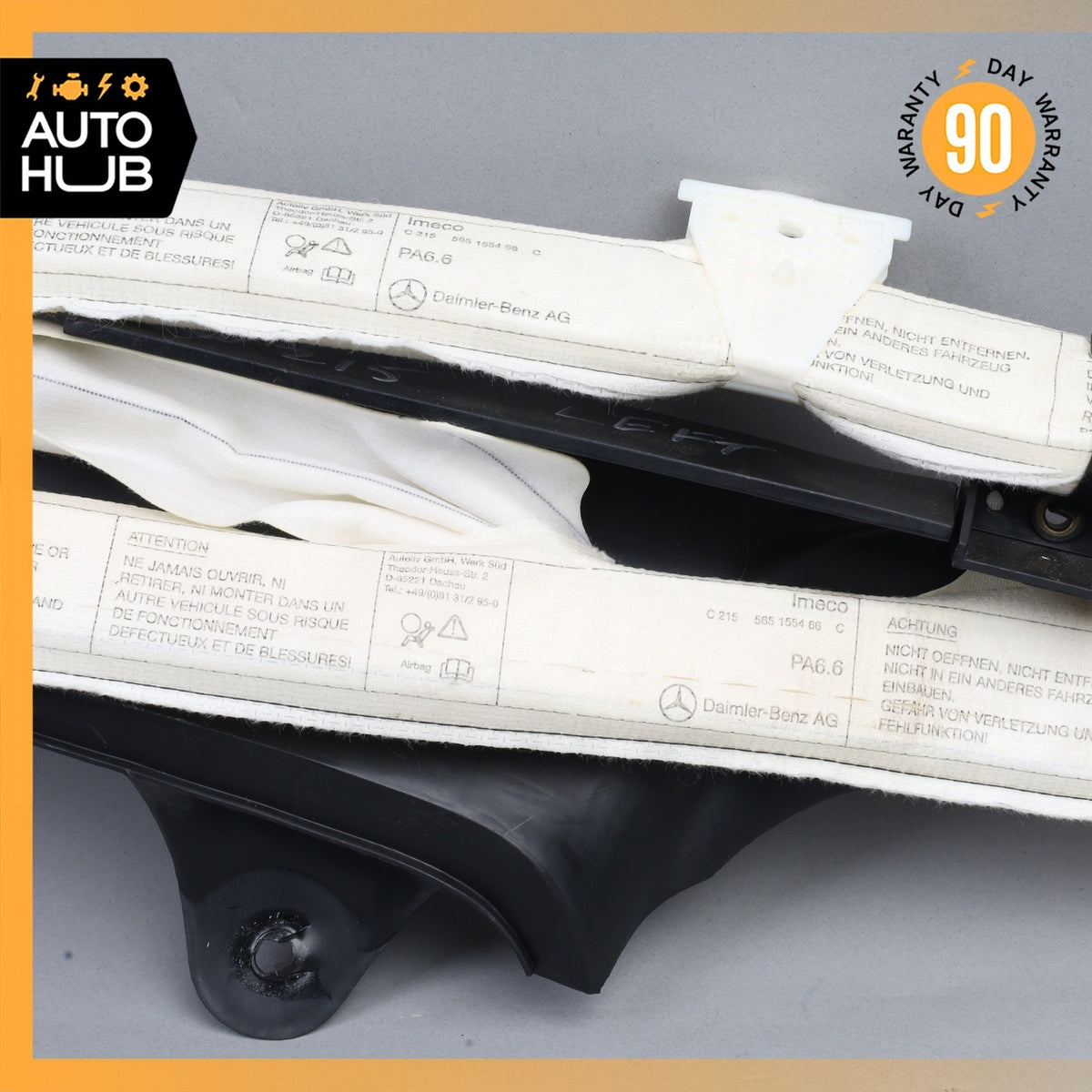 00-06 Mercedes W215 CL500 CL55 AMG Roof Curtain Airbag Air Bag Left Side OEM - photo 13