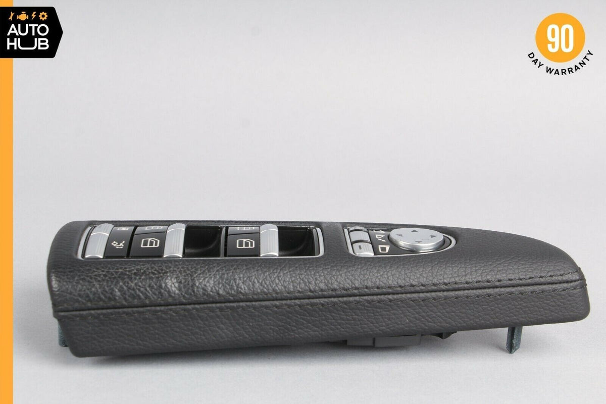 09-13 Mercedes W221 S400 S550 Front Left Side Window Control Switch Black OEM - photo 2