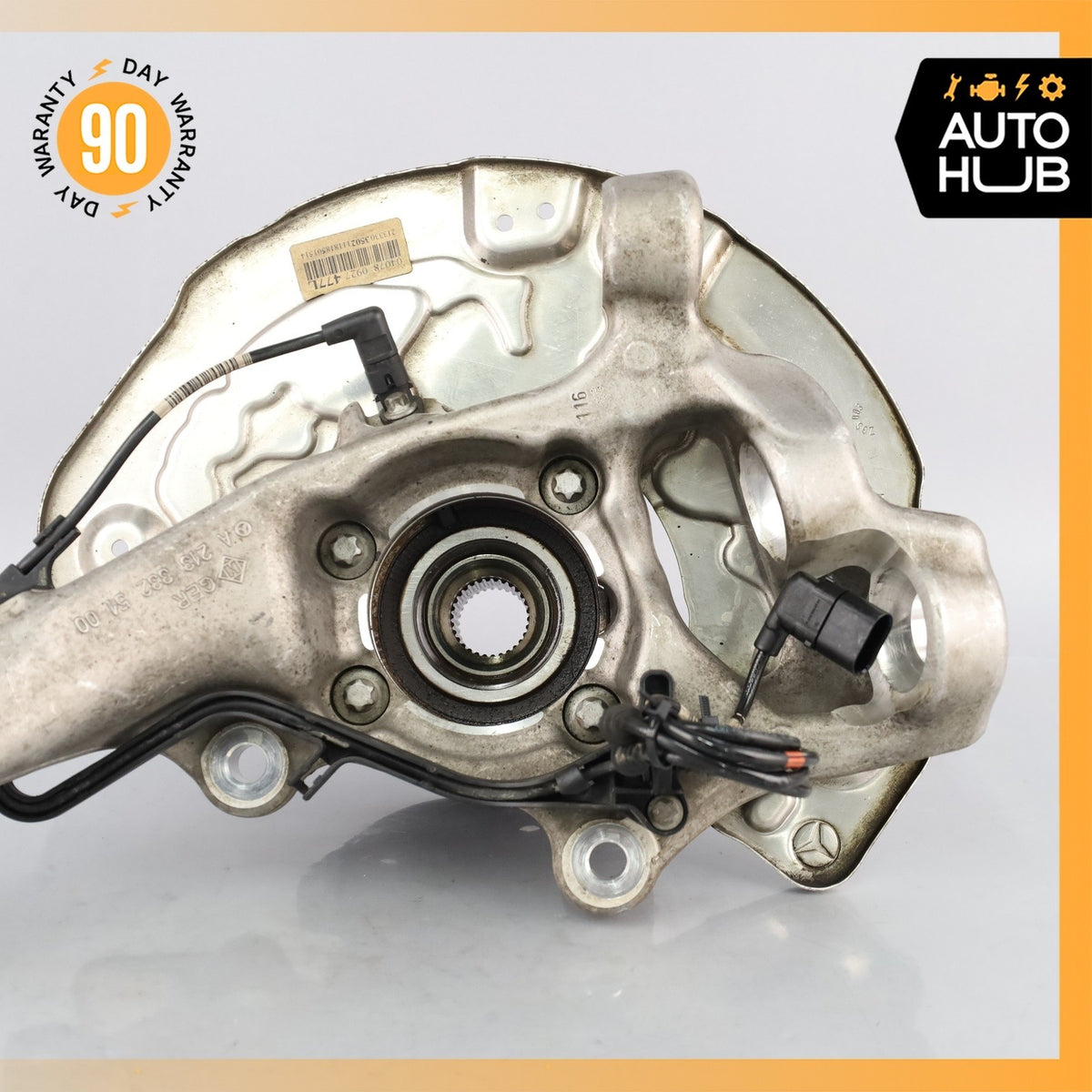 17-23 Mercedes W213 E300 E400 CLS450 Front Left Side Spindle Knuckle Hub OEM - photo 12